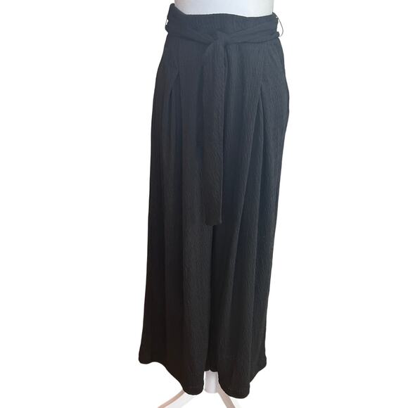 Z Supply NWT Black Isla Pucker Knit Pant Womens Size Small NEW - Picture 1 of 6